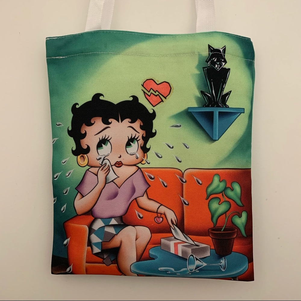 Betty Boop “Heartbreak” Tote Bag